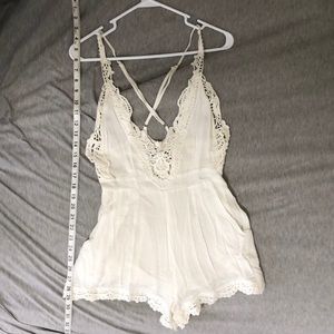 Mika&Gala Cream romper size 6